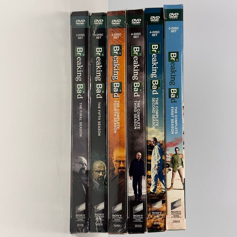Breaking Bad Complete Series DVD Set Seasons 1 – 5. NEW/Used